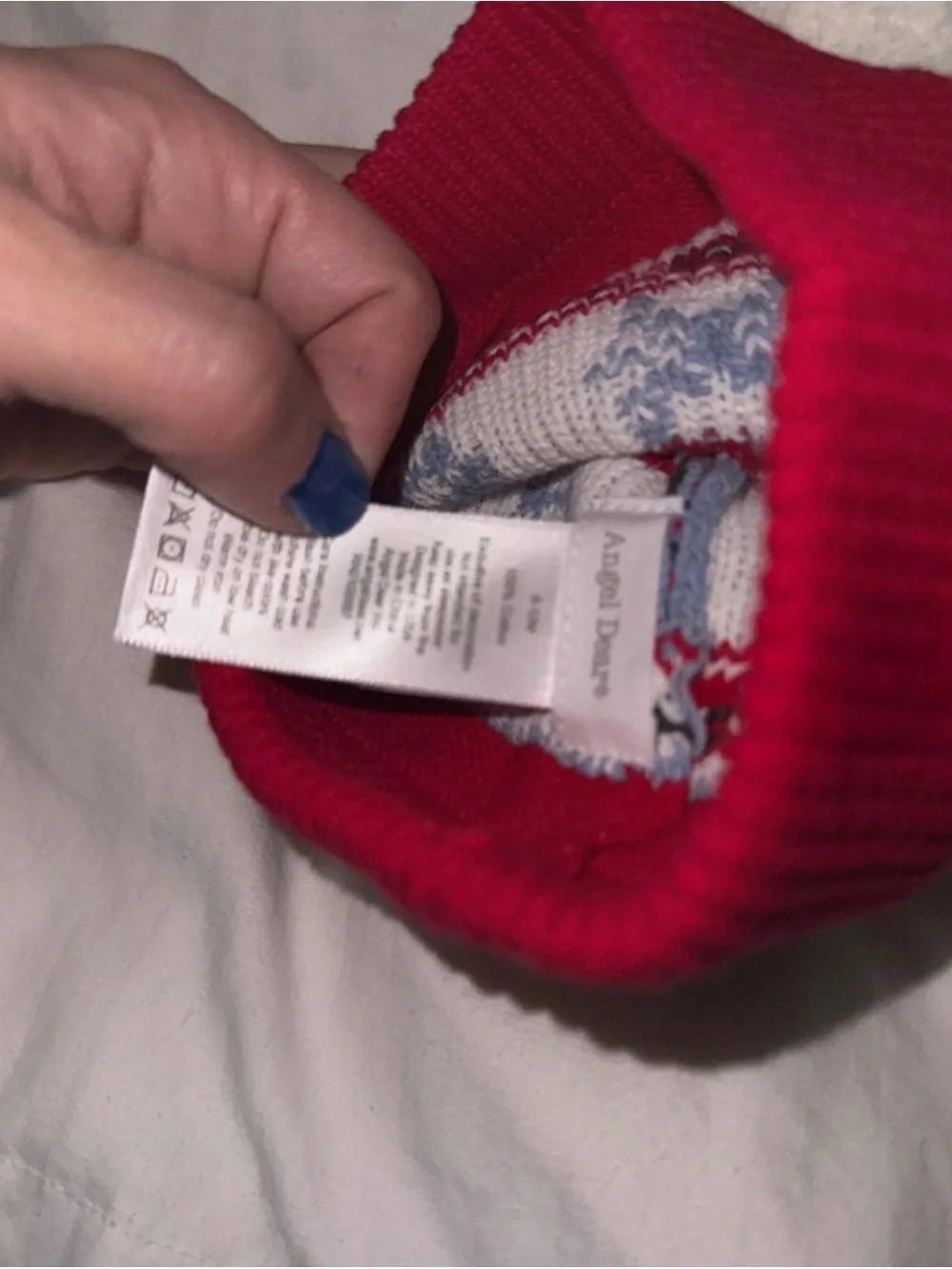 LUCA Personalized Winter Beanie Hat - Size 6/12M - New